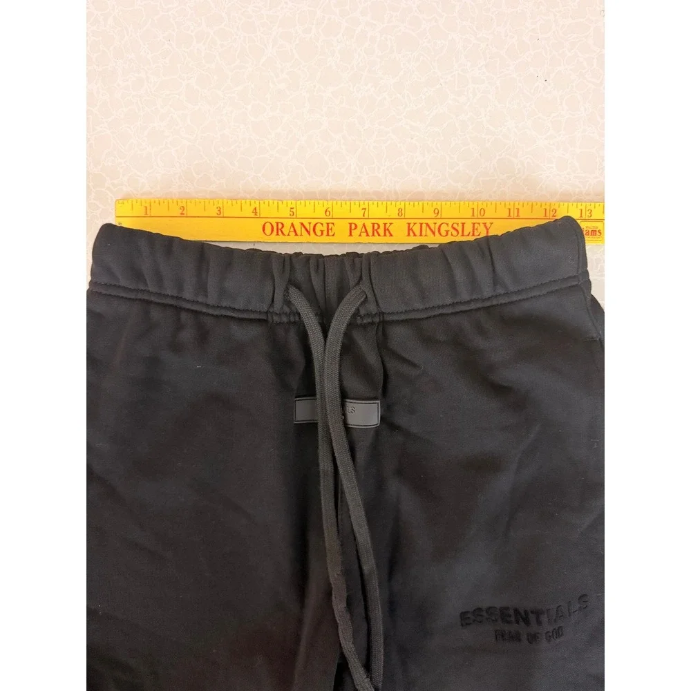 Fear of God Essentials Mens Black Sweatpants Joggers Size S